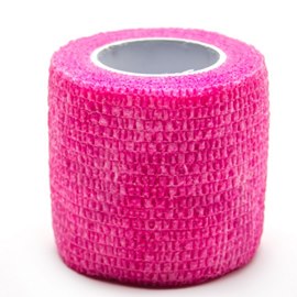 Precision Medical Cohesive Wrap Case of 12 Rolls Pink