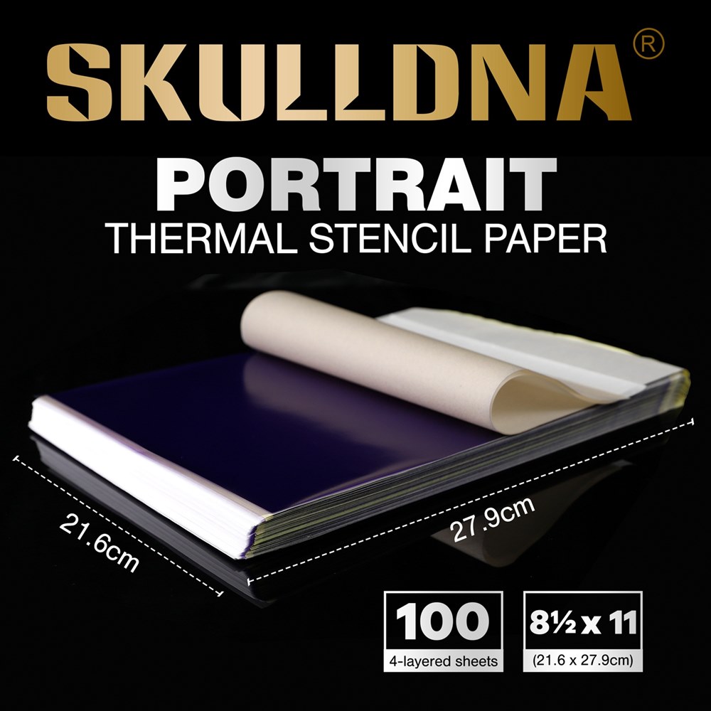 Трансферная Бумага SKULL DNA PORTRAIT Thermal