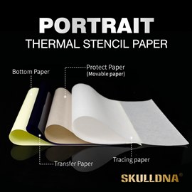 Трансферная Бумага SKULL DNA PORTRAIT Thermal