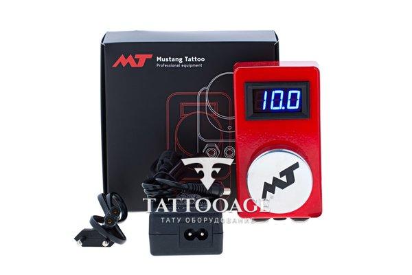 Блок питания Mustang Tattoo Power Box Practic Красный Неон PBP18