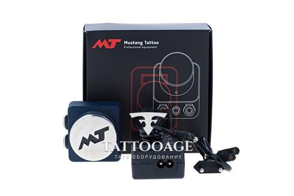 Блок питания Mustang Tattoo Power Box Mini Синий Муар PBM9