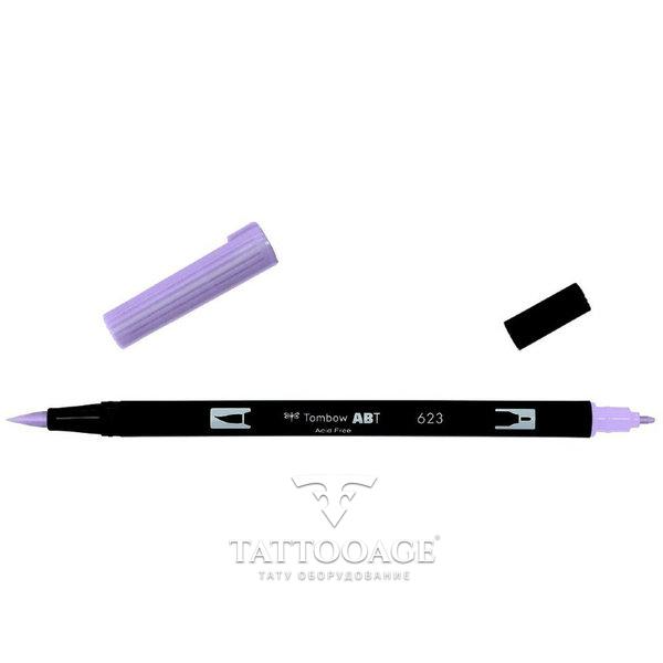 Маркер-кисть brush pen 623 фиолетовый шалфей