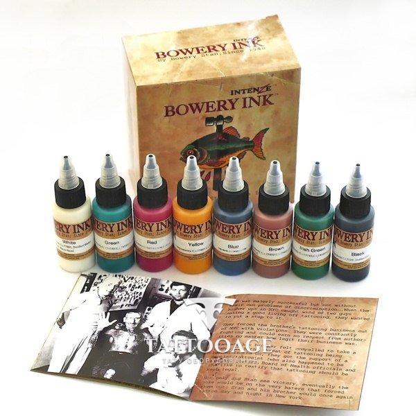 Intenze Bowery Stan Moskowitz Traditional Tattoo Inks